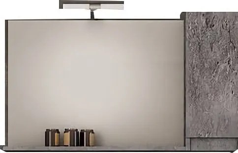 Висящо огледало Drop Senso 105 -Γρανίτης-Right