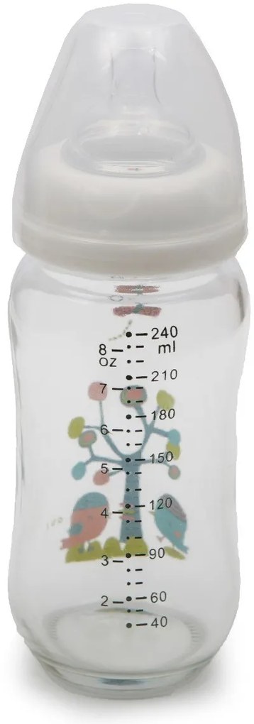 Cangaroo  -  Стъклено шише за хранене с широко гърло 240 ml B0468