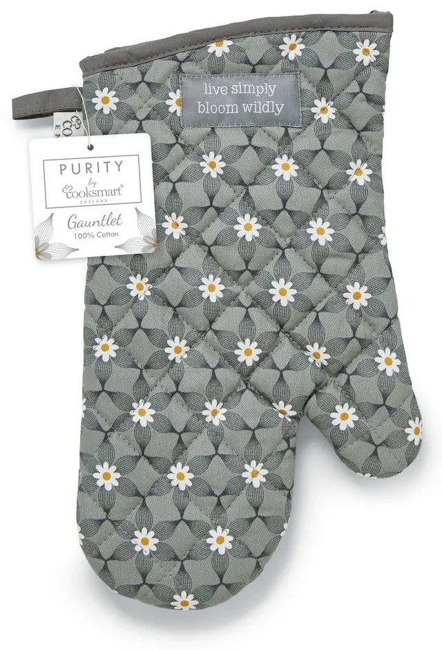 Сиви памучни кухненски ръкавици Purity - Cooksmart ®