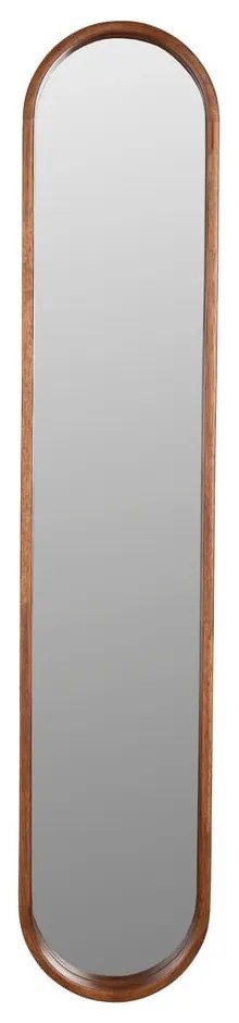 Стенно огледало от масивно дърво 24x120 cm Nyko – White Label
