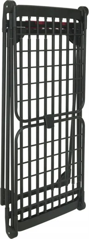 Сушилник за дрехи Kinghoff KH 2045, 30 м, До 25 кг, Сгъваем, Стомана, Черен