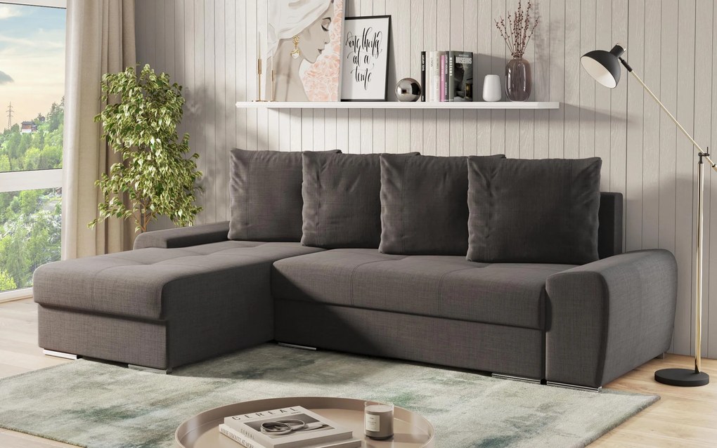 Разтегателен ъглов диван Роли