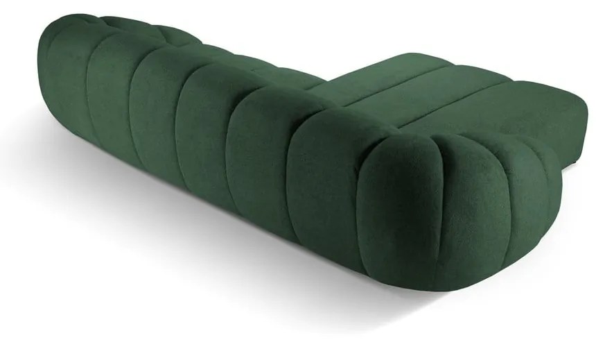 Зелен ъглов диван (ляв ъгъл) Diana – Micadoni