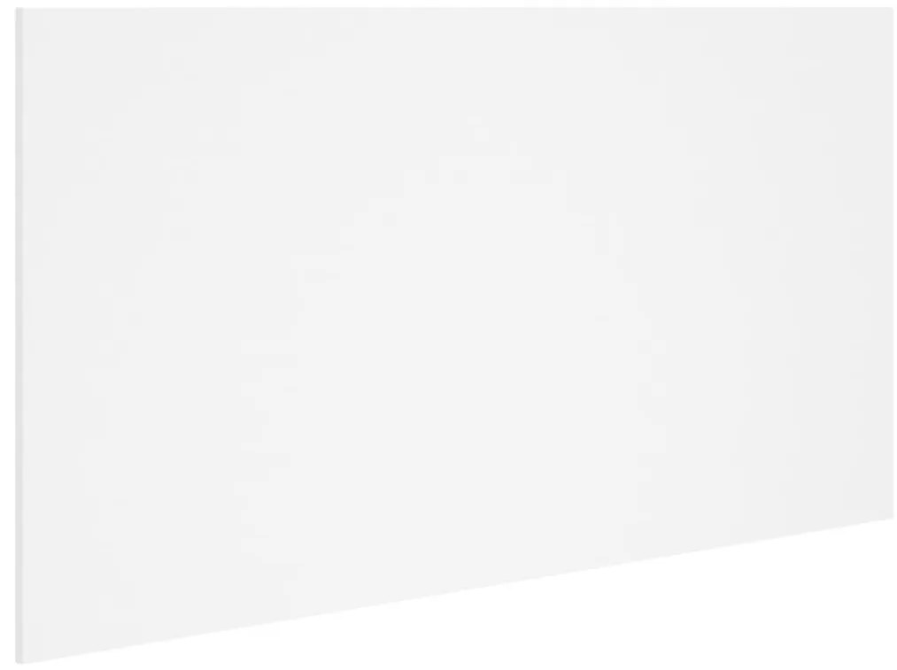 811034 vidaXL Горна табла за легло, бяла, 160x1,5x80 см, инженерна дървесина