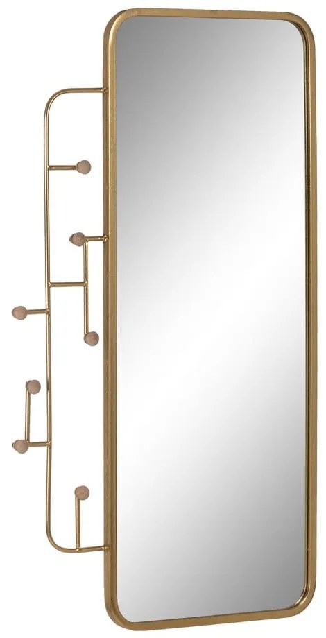 Стенно огледало със закачалка 55x100 cm Maze – Ixia