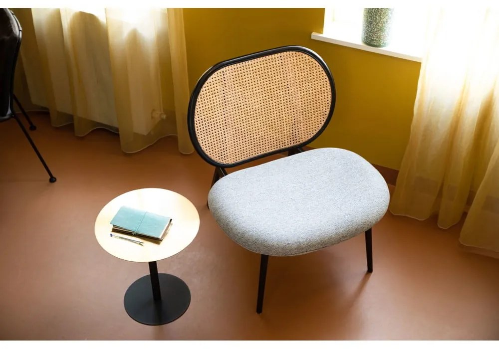 Сиво-кафяв фотьойл Spike - Zuiver