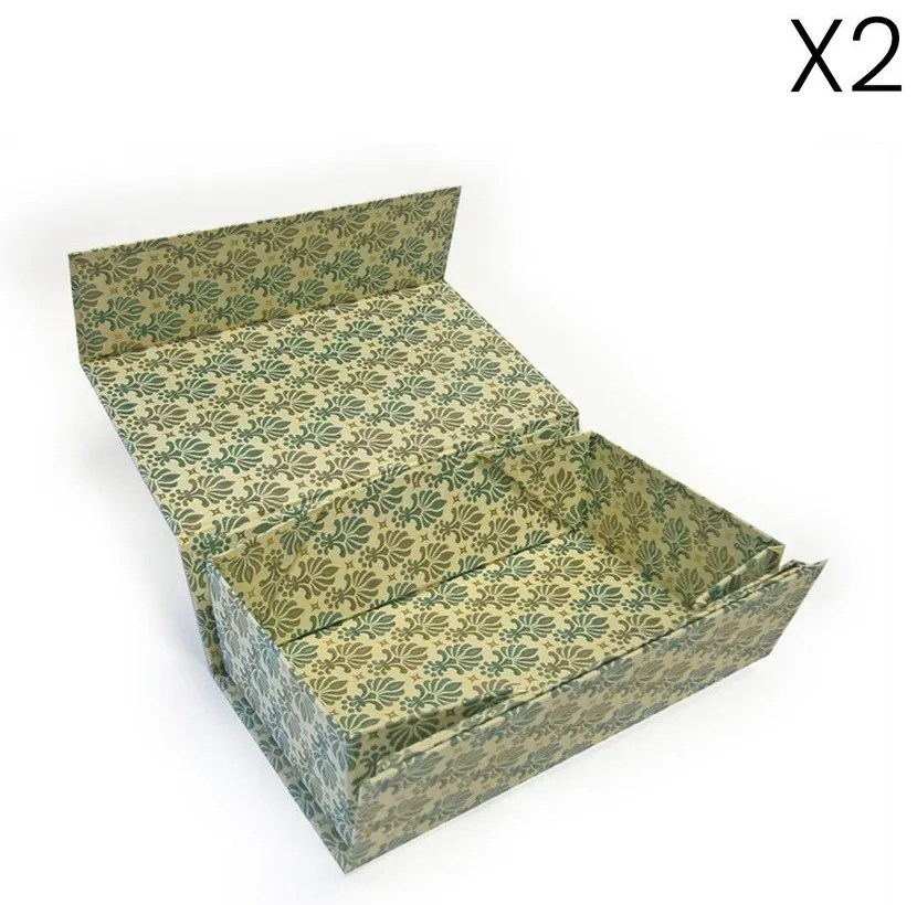 Подаръчна кутия в комплект от 2 броя 20x36 cm Lilies - Kartos