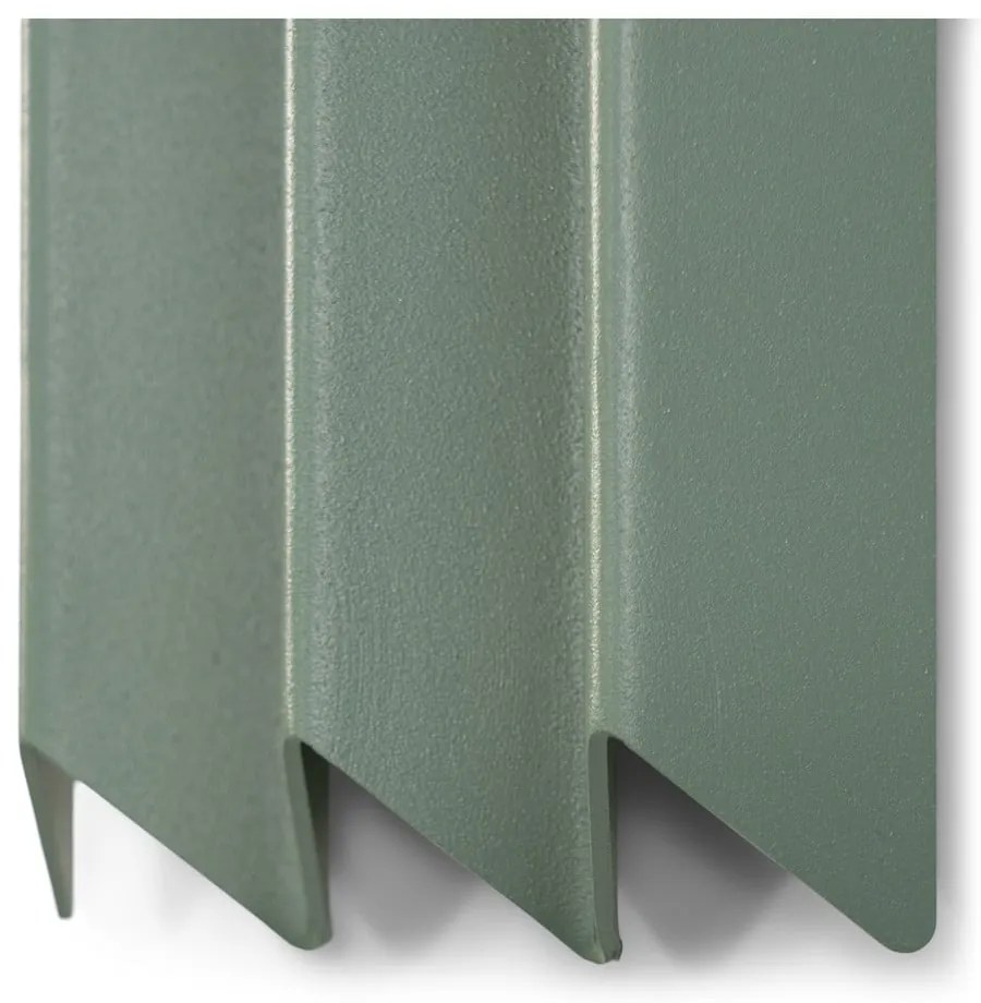 Зелено-сива метална стенна закачалка Sensu – Spinder Design