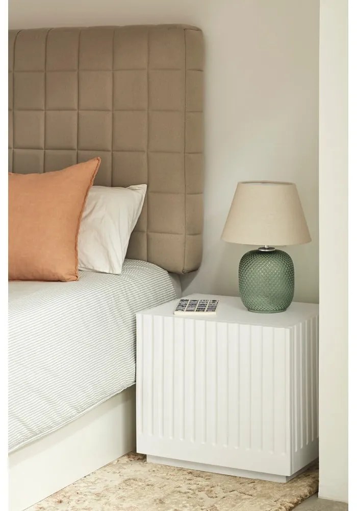 Бяло нощно шкафче Doric - Teulat