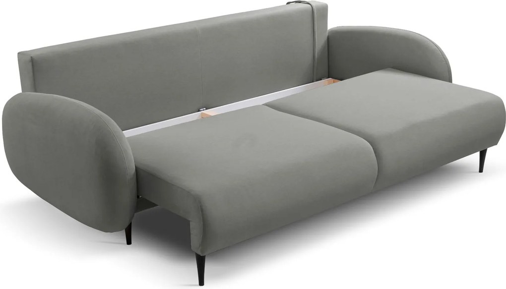 Разтегателен диван Saron-Тъмно сив