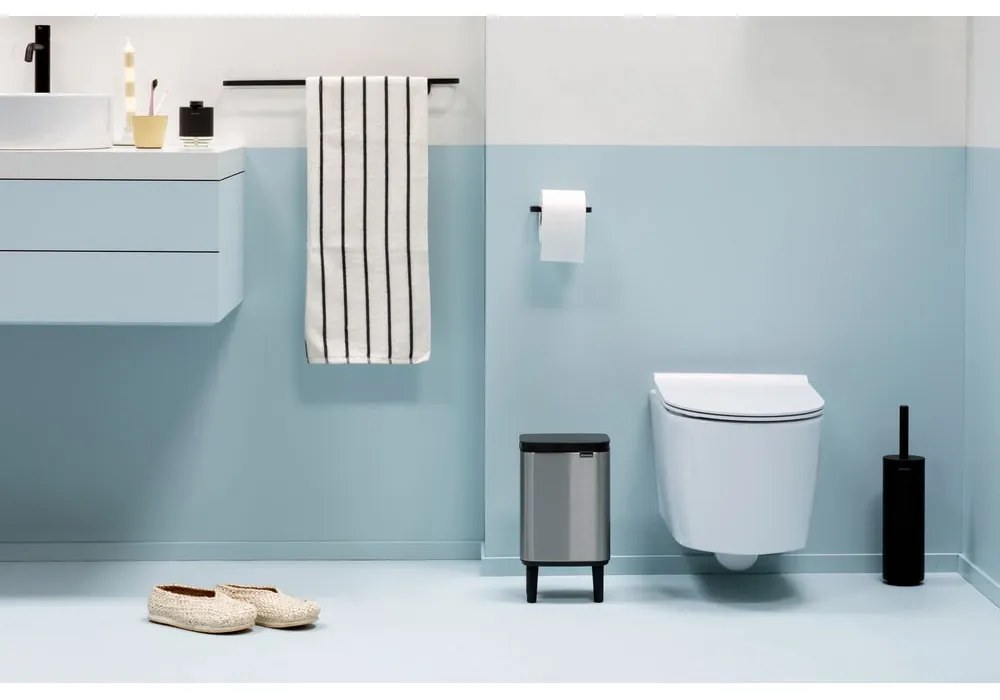 Стоманено кошче за боклук в матово сребрист цвят 4 l Bo Hi – Brabantia