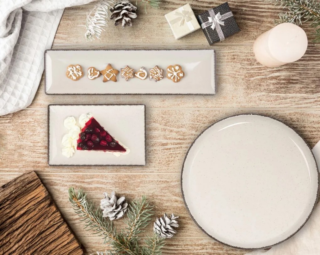 Десертна чиния LA MEDITERRANEA Anllo, 18x18 cm, порцелан