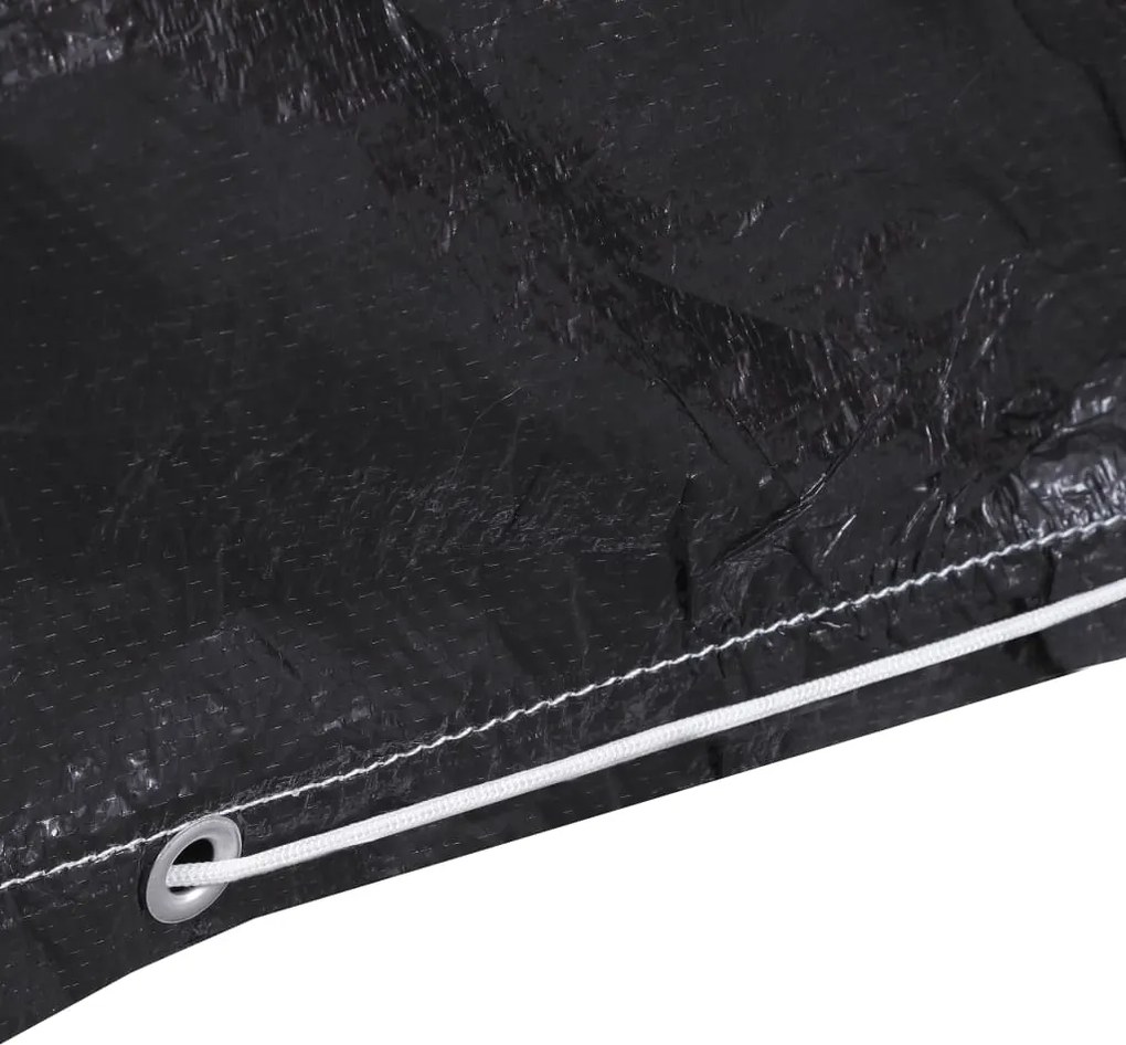 Калъф градинска мебел с 6 капси за газово барбекю 180x80x125 см