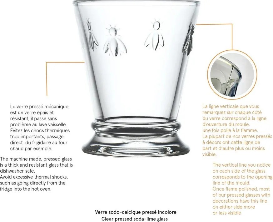 Чаша La Rochère , 185 ml Abeille - La Rochére