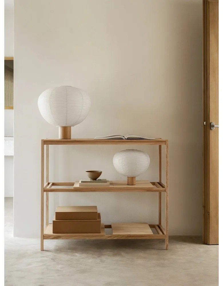 Бяла настолна лампа (височина 32 cm) Kami – Blomus