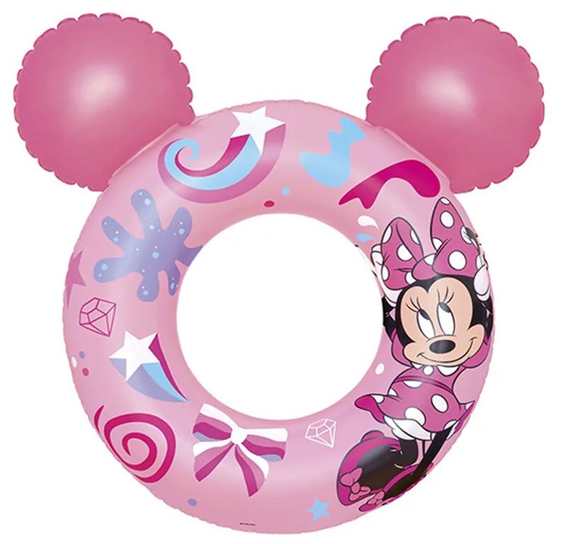 Inflatable Pool Float Bestway Minnie Mouse 74 x 76 cm Розов