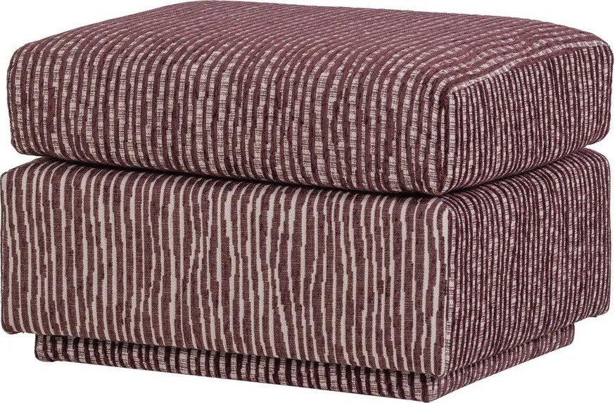 Бордо тапицирана табуретка Lou – WOOOD