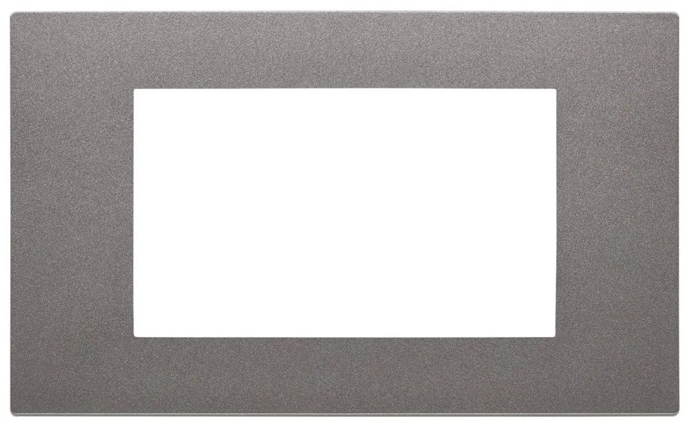 VIMAR 30654.22 Декоративна рамка Linea, 4M, Metal,