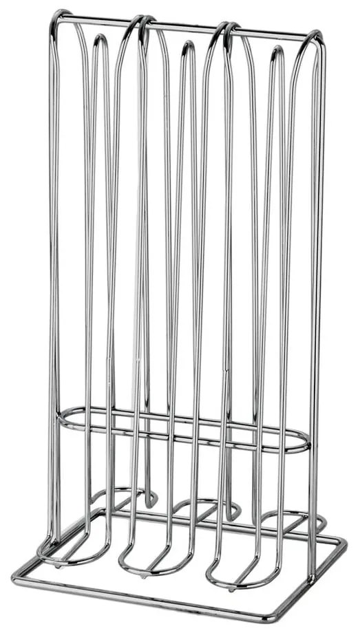 Поставка за капсули в сребрист цвят – Household Pleasure