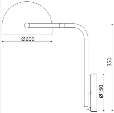 Аплик за стена Lenore