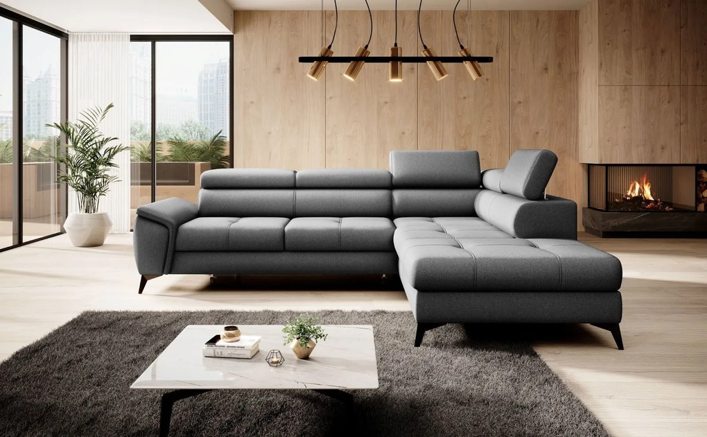 Ъглов диван Cacao-Gkri-Right