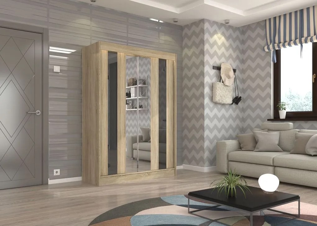 Гардероб Nabi 150 плъзгащ се-Drus-Mauro