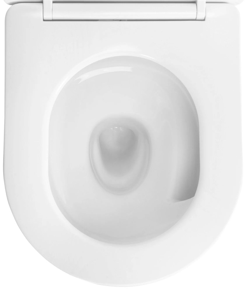 тоалетна чиния Rea Carlo Mini Tornado NF WHITE GOLD