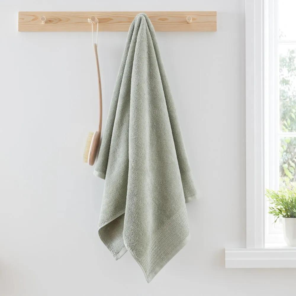 Зелена памучна кърпа 90x140 cm - Bianca