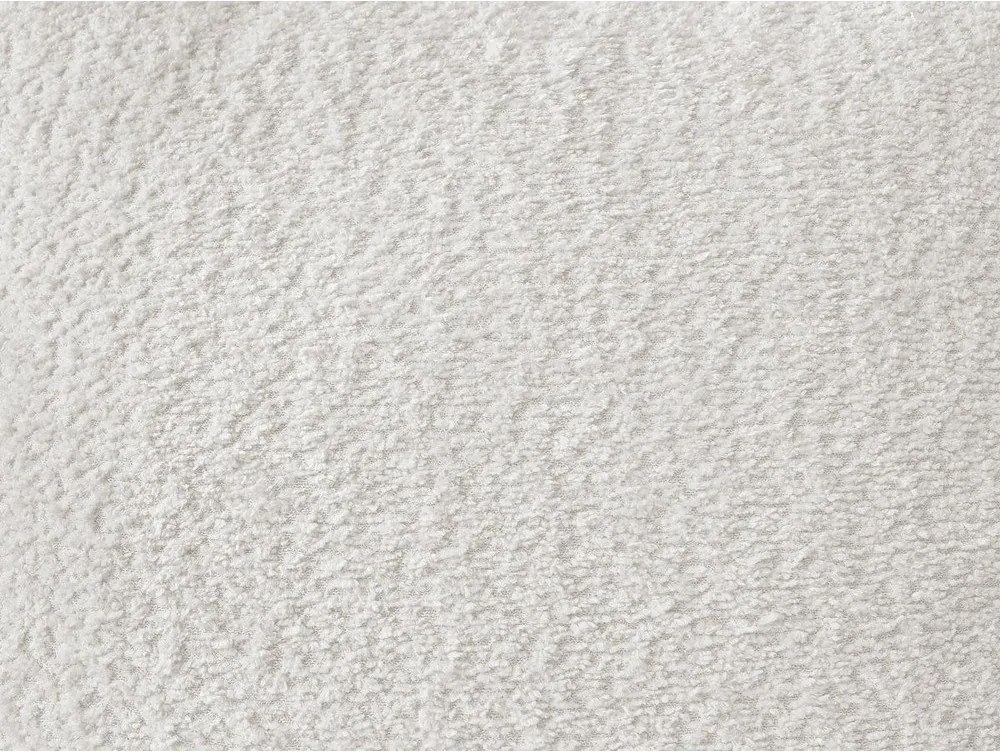 Бял ъглов диван от прежда с примки от букле (ляв ъгъл) Azra – Bobochic Paris