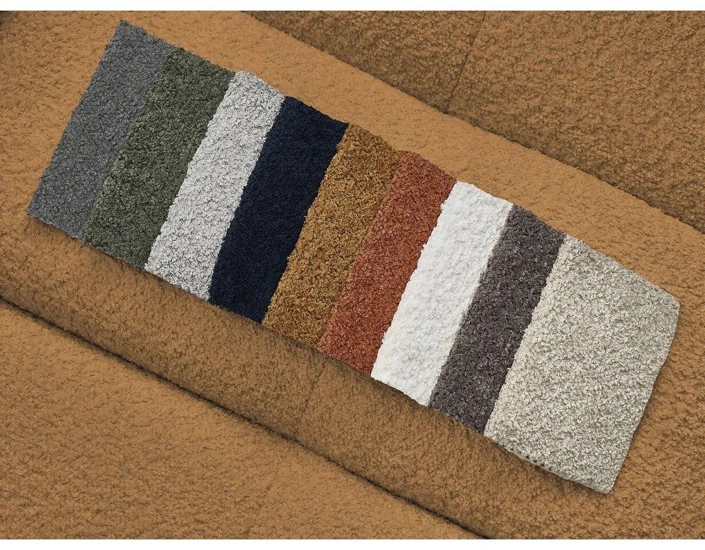 Двойно тапицирано легло с място за съхранение с включена подматрачна рамка в цвят горчица 160x200 cm Mont Blanc – Bobochic Paris