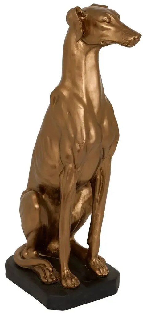 Декоративна фигура atmosphera Levri, Смола, Бронз, 66 cm