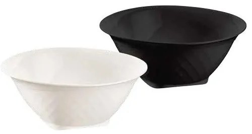 Пластмасова купа 650мл "Charm" в бяло / черно M-811009 - Horecano