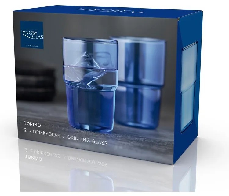 Стъклени чаши в комплект от 2 бр. 400 ml Torino – Lyngby Glas