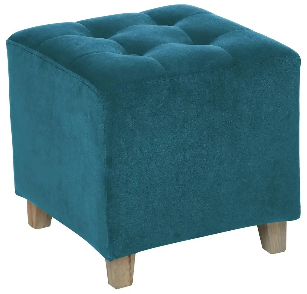 Табуретка atmosphera Leandre, 35x35 cm - Тюркоаз