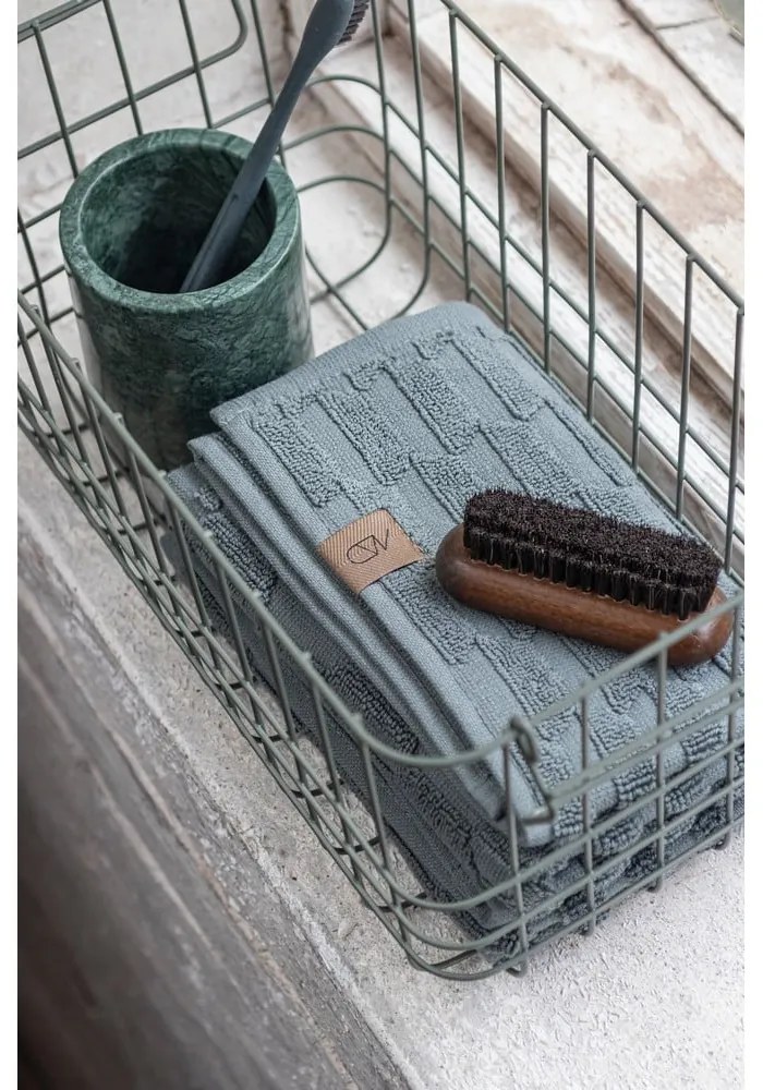 Тъмнозелена мраморна чаша за четки за зъби Marble – Mette Ditmer Denmark