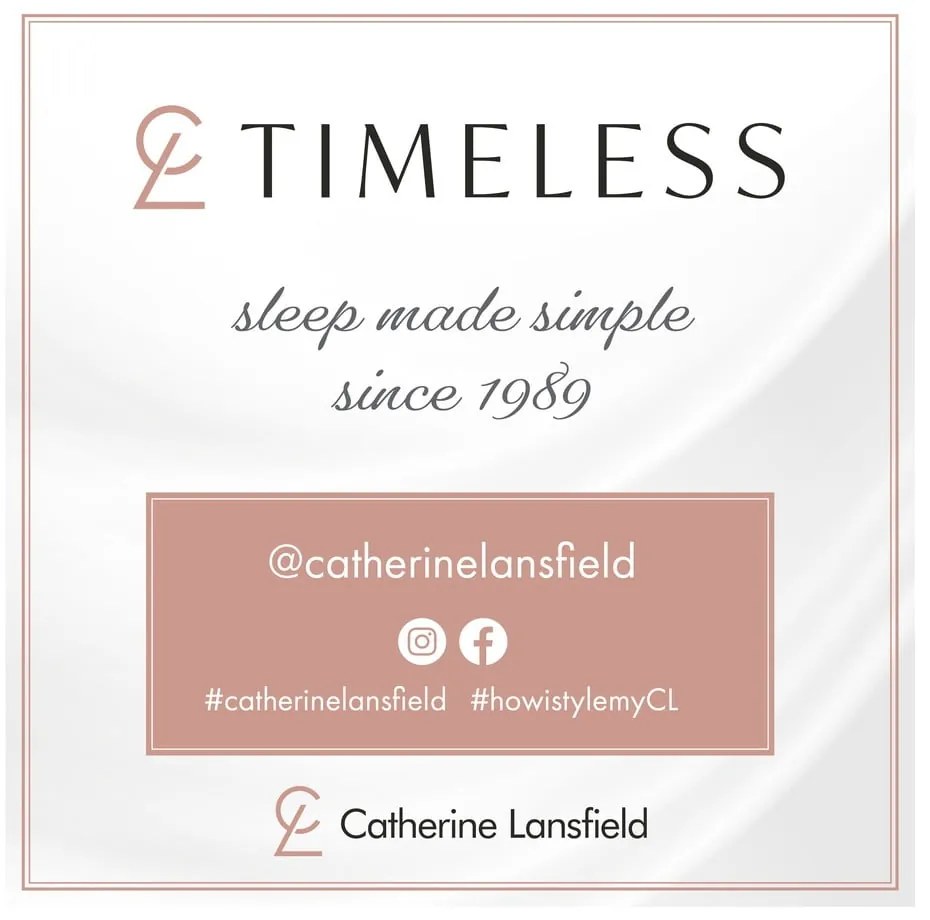 Черно-бял двойно спално бельо 200x200 cm Mono Panel – Catherine Lansfield