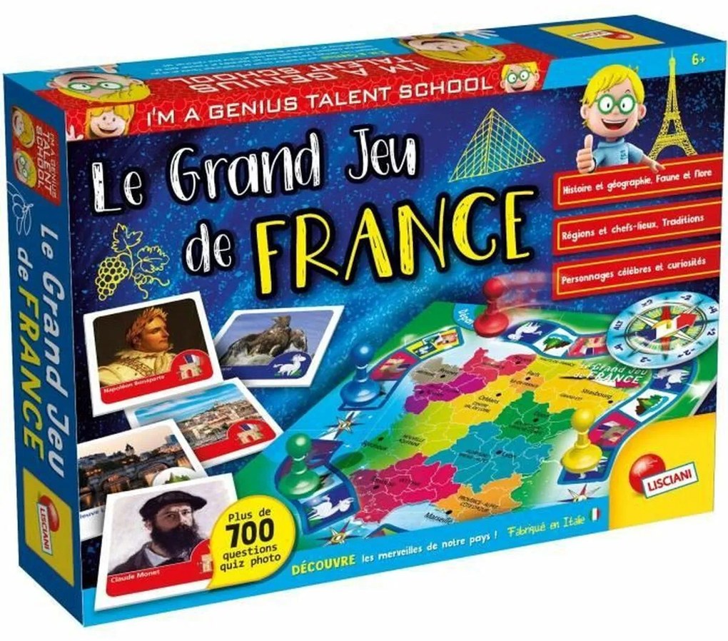 Настолна игра Lisciani Giochi Le Grand Jeu de France (FR)