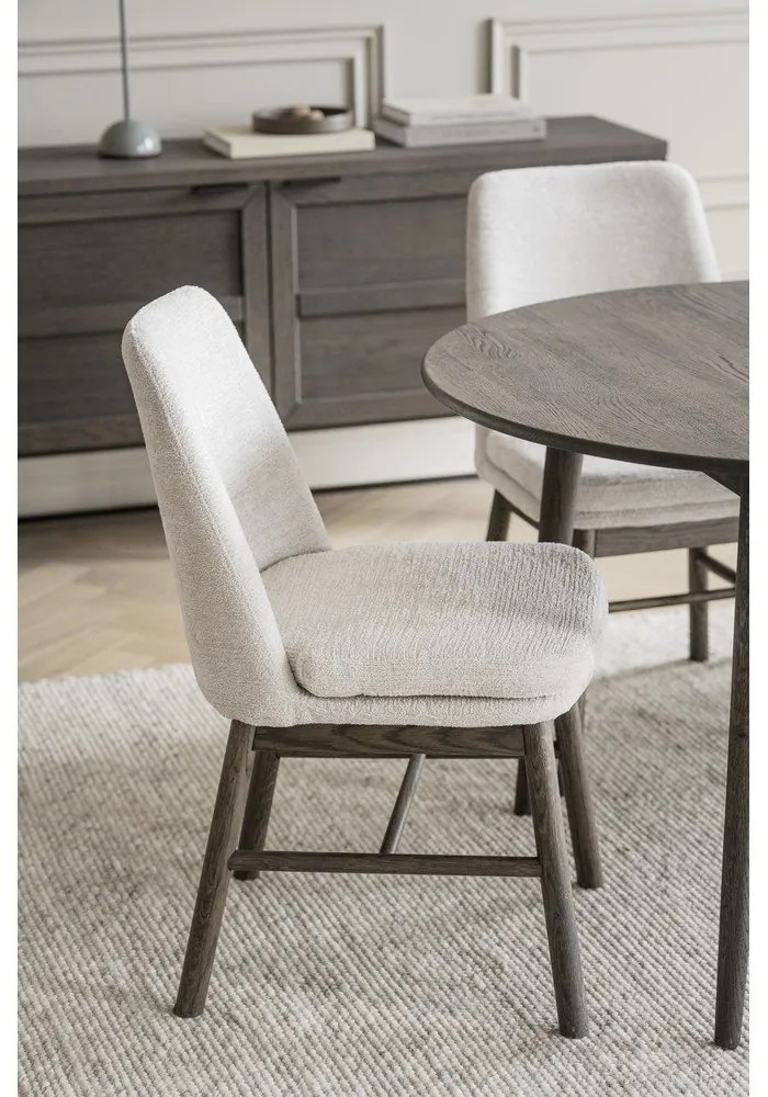 Бежови трапезни столове в комплект от 2 бр. Amesbury – Rowico