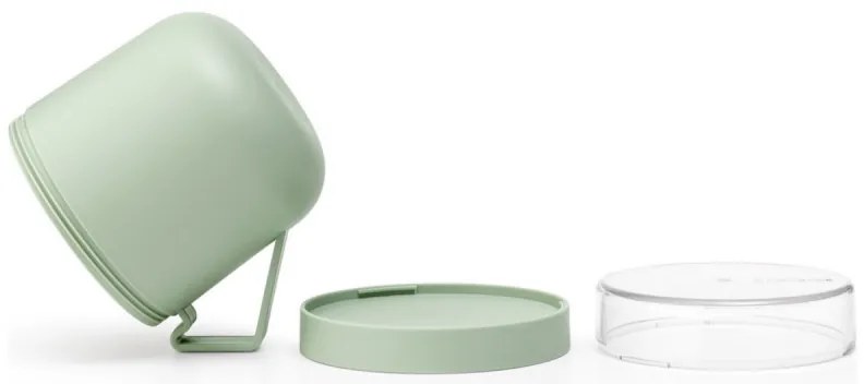 Чаша за супа с капак Brabantia Make&Take 1006294, 600+180 мл, Винтов капак, Без BPA, Зелен