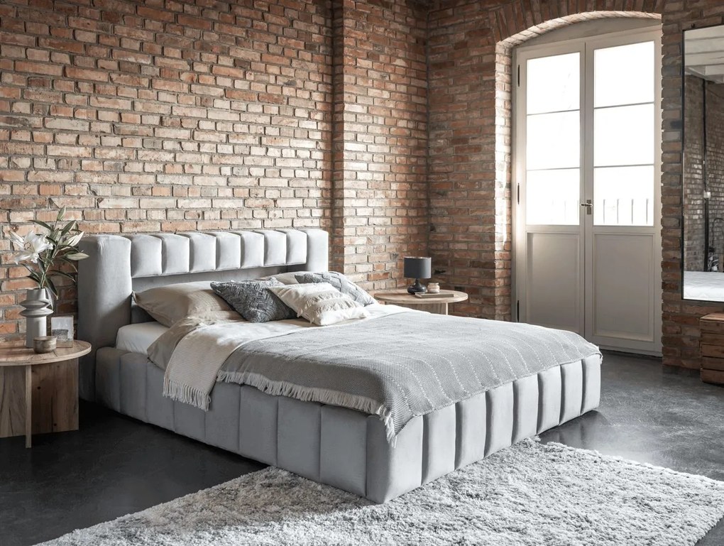 Тапицирано легло Mercy-Gkri Anoixto-180 x 200