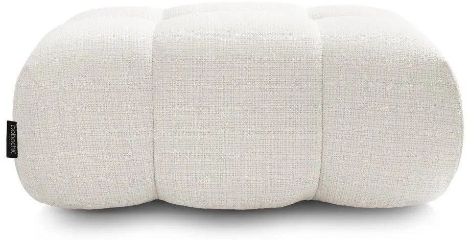 Бяла шенилова табуретка Ivane – Bobochic Paris