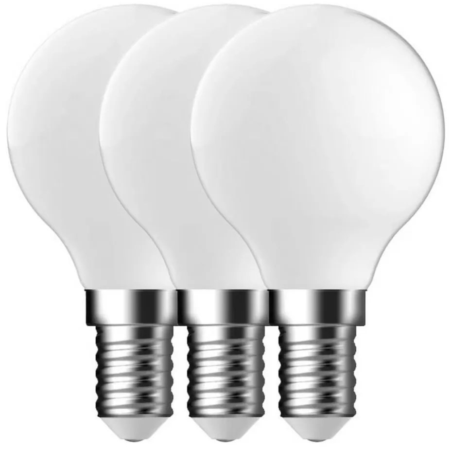 Nordlux - Комплект 3x LED крушки G45 E14/4W/230V 2700K