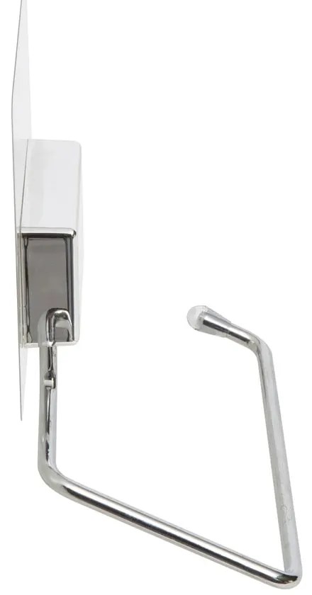 Самозалепващ се държач от хромирана стомана за тоалетна хартия Bestlock Magic Bath - Compactor