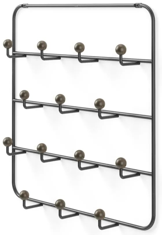 Черна метална закачалка за врата 36 cm Estique - Umbra