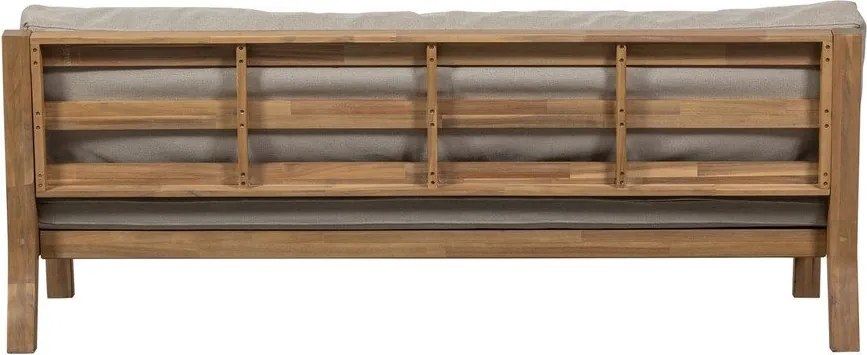 Сиво-бежов тапициран градински диван Relax – vtwonen