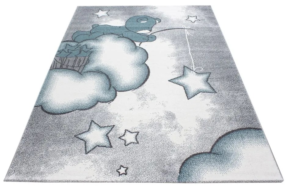 Синьо-сив детски килим 140x200 cm Kids – Ayyildiz Carpets