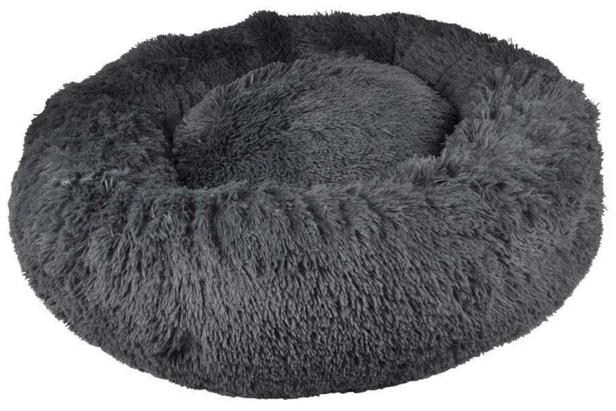 Тъмносиво легло за куче ø 75 cm – Love Story