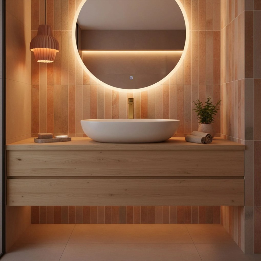 Смесител за баня Rea Arlo Brush Gold