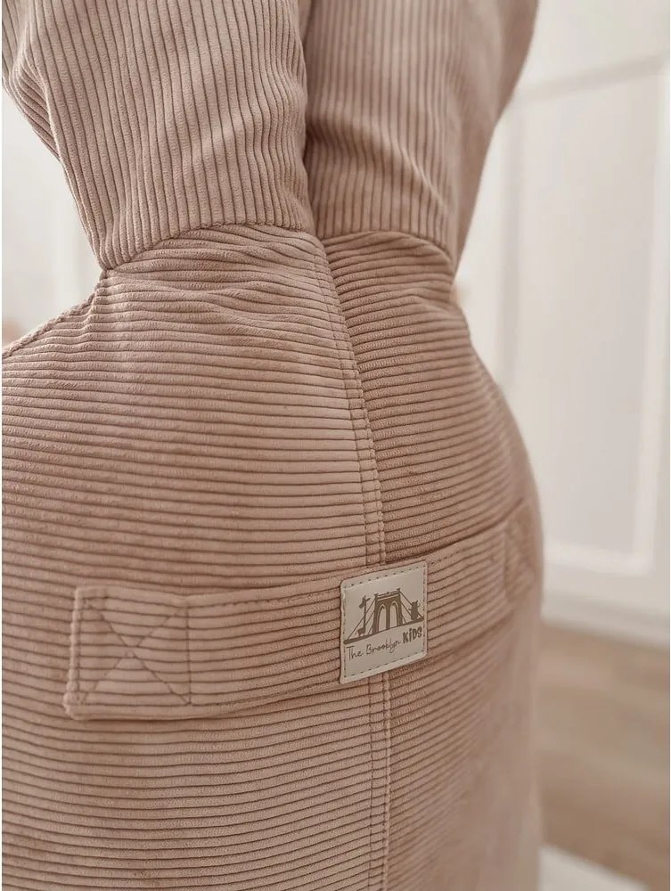 Светлорозов детски пуф Funny Bunny – The Brooklyn Kids