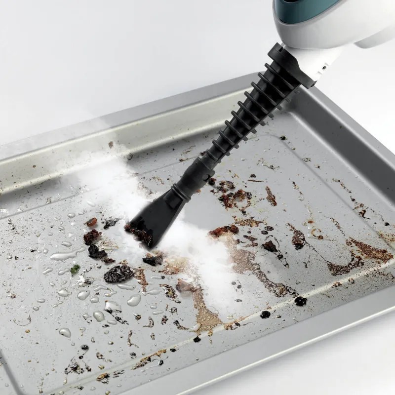 Парочистачка Ariete STEAM MOP 4164/00 10в1, 1500 W, 350 мл, Въртяща се глава, Аксесоари, Бял/Син